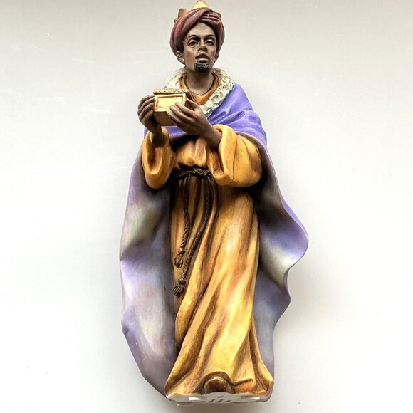 2001 LANG & WISE WISEMAN FIGUIRINE 1ST EDITION HOLY NIGHT VINTAGE - Picture 1 of 8